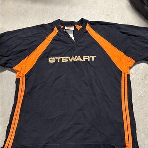 Black and Orange Tony Stewart NASCAR shirt